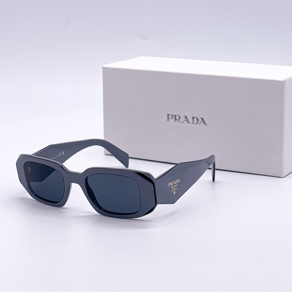 NEW PR17WS 11N-09T UNISEX SUNGLASSES PRADA SPR 17W GREY EYEWEAR PRADA PR 17WS